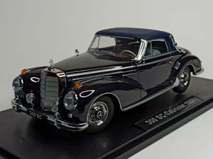 MERCEDES 300 SC (W188) CABRIO 1957 SOFTTOP 1:18