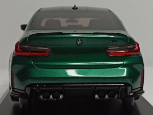 BMW M3 SEDAN 2020 (G80) GREEN 1:18 MINICHAMPS — фото 3