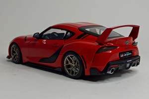 TOYOTA SUPRA GR RED 1:18 SOLIDO — фото 5