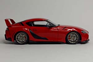 TOYOTA SUPRA GR RED 1:18 SOLIDO — фото 7