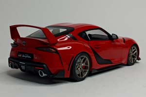 TOYOTA SUPRA GR RED 1:18 SOLIDO — фото 8