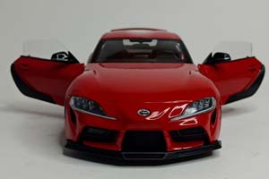 TOYOTA SUPRA GR RED 1:18 SOLIDO — фото 2