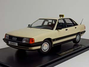 AUDI 100 C3 1989 GERMAN TAXI 1:18