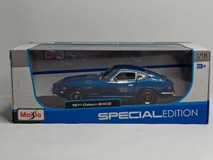 DATSUN (NISSAN) 240 Z 1971 BLUE 1:18 MAISTO — фото 10