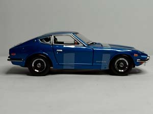 DATSUN (NISSAN) 240 Z 1971 BLUE 1:18 MAISTO — фото 6