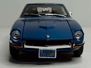 DATSUN (NISSAN) 240 Z 1971 BLUE 1:18 MAISTO — фото 8