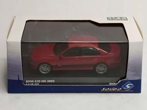 BMW M5 E39 RED SOLIDO 1:43 — фото 10