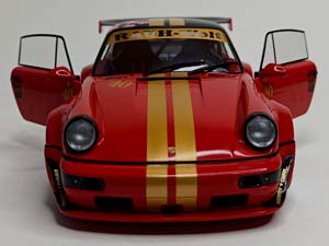 PORSCHE 911 RWB RED SACURA 2021 SOLIDO 1:18 — фото 3