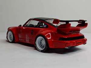 PORSCHE 911 RWB RED SACURA 2021 SOLIDO 1:18 — фото 4