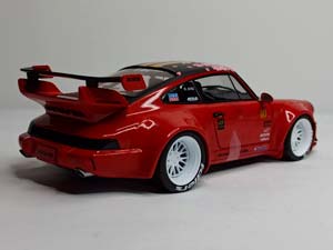 PORSCHE 911 RWB RED SACURA 2021 SOLIDO 1:18 — фото 5