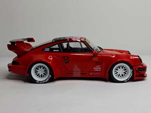 PORSCHE 911 RWB RED SACURA 2021 SOLIDO 1:18 — фото 6