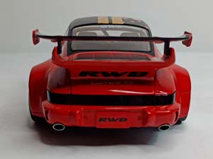 PORSCHE 911 RWB RED SACURA 2021 SOLIDO 1:18 — фото 2