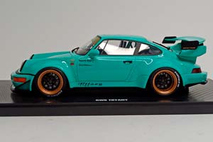 PORSCHE RWB TIFFANY 2015 GT SPIRIT 1:18 — фото 3