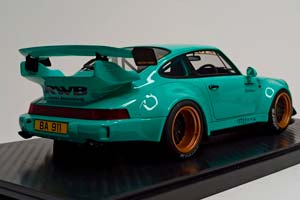 PORSCHE RWB TIFFANY 2015 GT SPIRIT 1:18 — фото 5