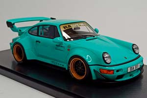 PORSCHE RWB TIFFANY 2015 GT SPIRIT 1:18 — фото 7