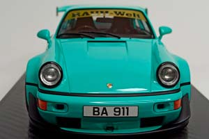 PORSCHE RWB TIFFANY 2015 GT SPIRIT 1:18 — фото 8
