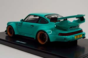 PORSCHE RWB TIFFANY 2015 GT SPIRIT 1:18 — фото 2