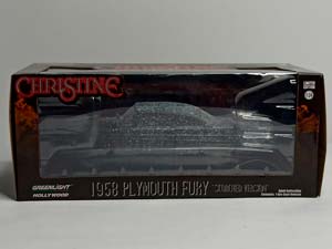 PLYMOUTH FURY "CHRISTINE" 1958 GREENLIGHT 1:24 — фото 10