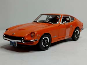 DATSUN (NISSAN) 240Z 1971 ORANGE 1:18 MAISTO — фото 9