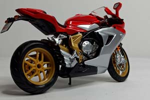 MV AGUSTA F3 SERIE ORO 2012 MAISTO 1:12 — фото 5