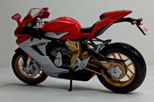 MV AGUSTA F3 SERIE ORO 2012 MAISTO 1:12 — фото 8