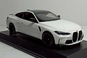 BMW M4 -2020 (G82) WHITE 1:18 MINICHAMPS — фото 7