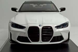 BMW M4 -2020 (G82) WHITE 1:18 MINICHAMPS — фото 8