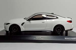 BMW M4 -2020 (G82) WHITE 1:18 MINICHAMPS — фото 2