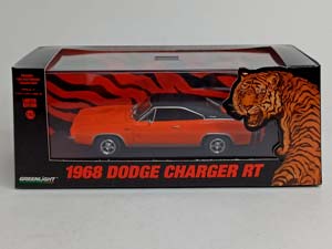 DODGE CHARGER 1968 ORANGE 1:43 GREENLIGHT — фото 10