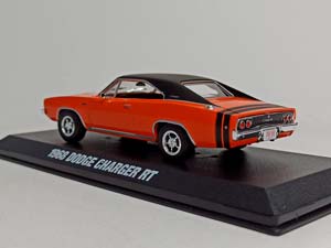 DODGE CHARGER 1968 ORANGE 1:43 GREENLIGHT — фото 3