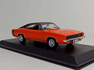 DODGE CHARGER 1968 ORANGE 1:43 GREENLIGHT — фото 7