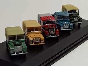 LAND ROVER SET НАБОР 5ШТ 1:76 OXFORD