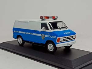 DODGE RAM B250 (NYPD) 1987 GREENLIGHT 1:43 — фото 6