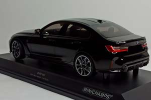 BMW M3 SEDAN -2020 BLACK 1:18 MINICHAMPS — фото 3