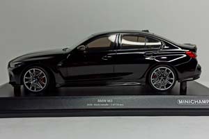 BMW M3 SEDAN -2020 BLACK 1:18 MINICHAMPS — фото 2