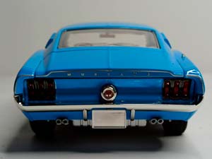 FORD MUSTANG FASTBACK 1968 GREENLIGHT 1:18 — фото 6