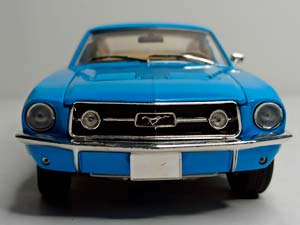 FORD MUSTANG FASTBACK 1968 GREENLIGHT 1:18 — фото 8