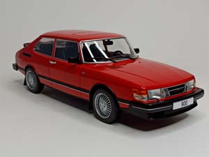 SAAB 900 TURBO RED 1:18 MCG — фото 7