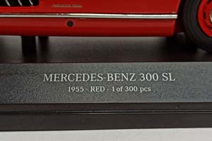 MERCEDES 300 SL (1955) MINICHAMPS 1:18 LIMITED — фото 9