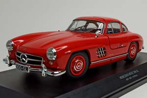 MERCEDES 300 SL (1955) MINICHAMPS 1:18 LIMITED — фото 1