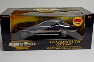 PLYMOUTH GTX 440 (1971) ERTL (AUTOWORLD) 1:18 — фото 7