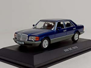 MERCEDES S CLASS W126 500SE 1979 IXO 1:43 — фото 7