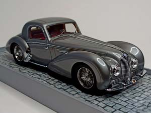 DELAHAYE TYPE 145 V-12 COUPE 1937 GREY 1:18 — фото 6