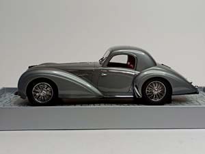 DELAHAYE TYPE 145 V-12 COUPE 1937 GREY 1:18 — фото 2
