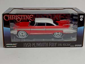 PLYMOUTH FURY 1958 EVIL VERSION 1:24 GREENLIGHT — фото 9