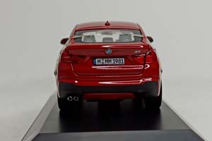 BMW X4 RED 1:43 PARAGON ДИЛЕРСКИЙ — фото 3