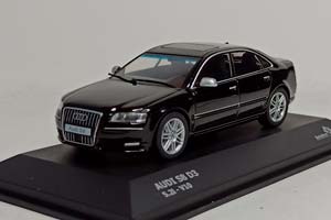 AUDI S8 (D3) -2010 BLACK 1:43 SOLIDO