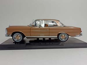 MERCEDES 250 SE COUPE 1969 W111 NOREV 1:18 — фото 3
