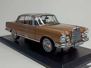 MERCEDES 250 SE COUPE 1969 W111 NOREV 1:18 — фото 7