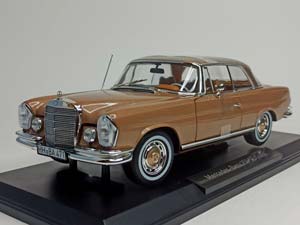MERCEDES 250 SE COUPE 1969 W111 NOREV 1:18 — фото 9